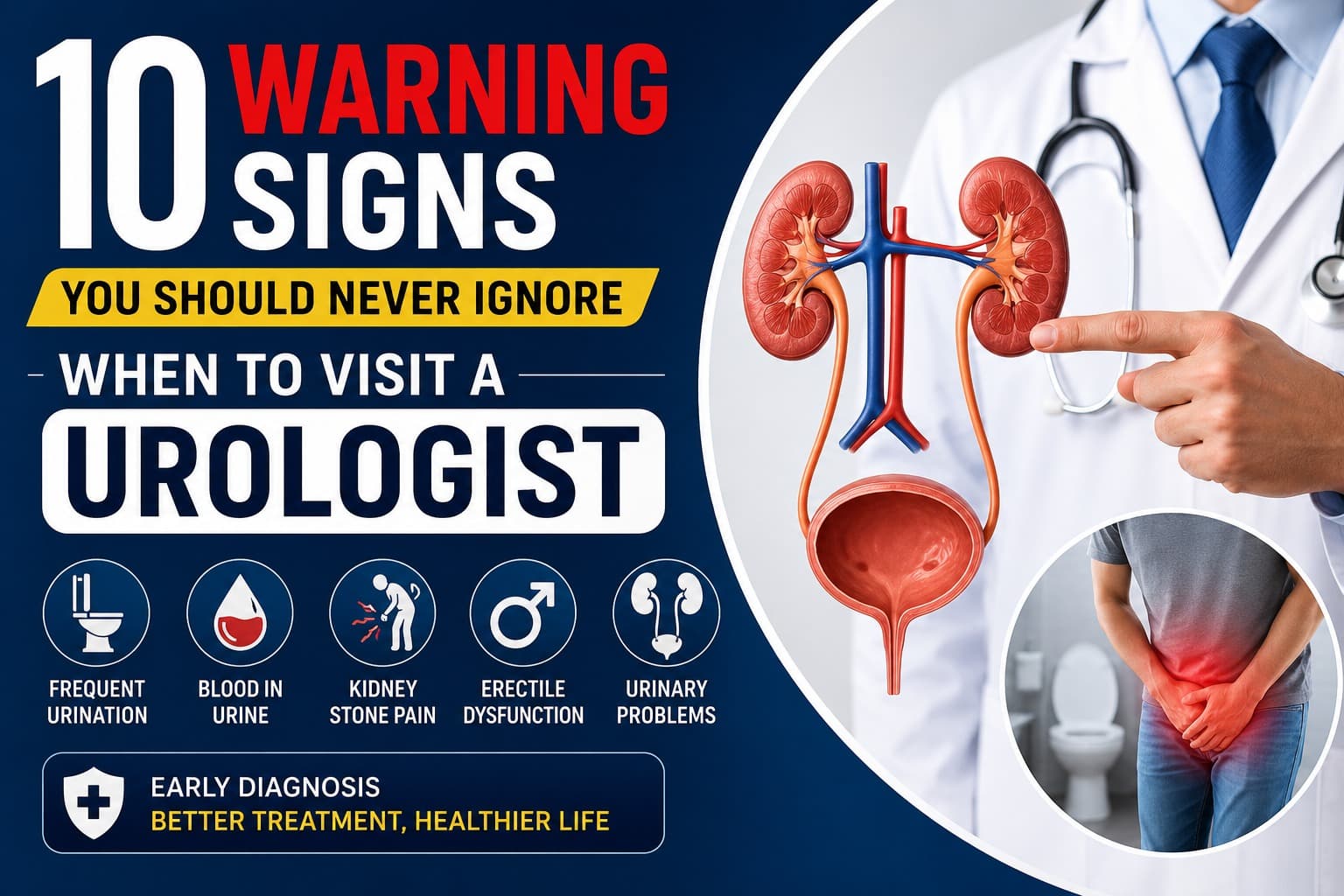 10 Warning Signs You Should Never Ignore – When to Visit a Urologist