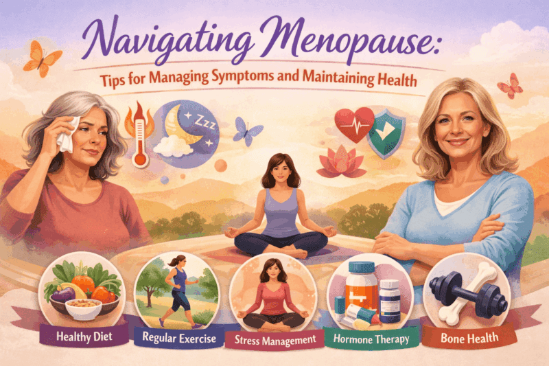 Navigating Menopause: Tips for Managing Symptoms and Maintaining Health